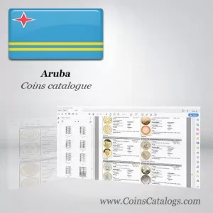 moedas de aruba