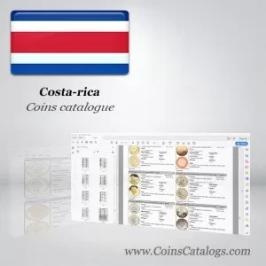 moedas da costa rica