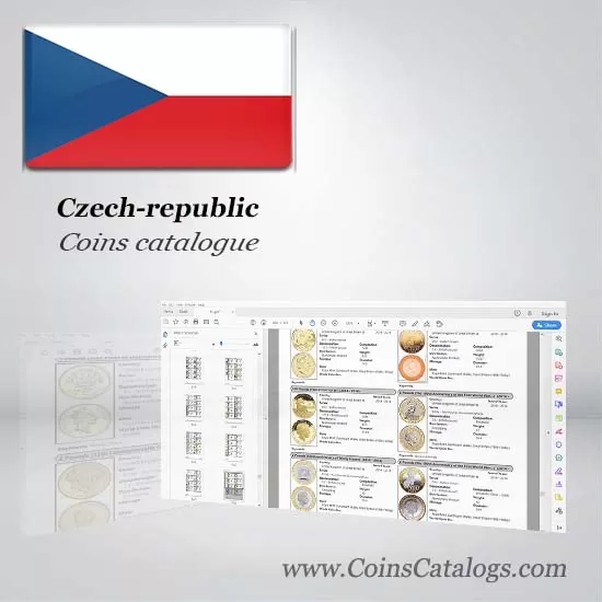 Czech Republic Coins Catalog 993 To 2022 