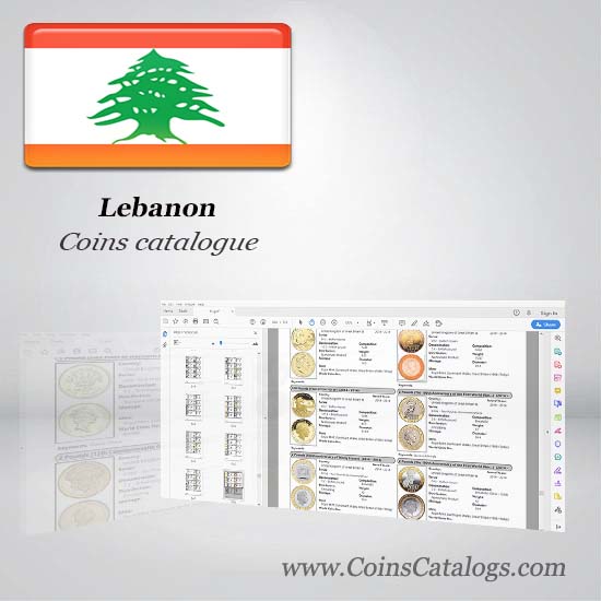 Lebanon Coins Catalog 1924 To 2016