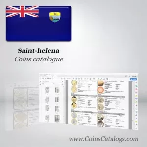 moedas de santa helena