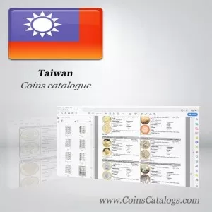 monedas de taiwán