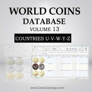 Base de données mondiale sur les pièces de monnaie, volume 13