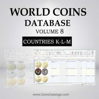 Base de données mondiale sur les pièces de monnaie, volume 8