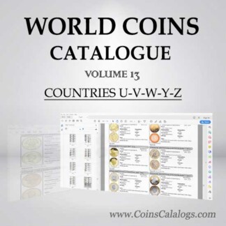 catalogues de pièces de monnaie du monde volume 13